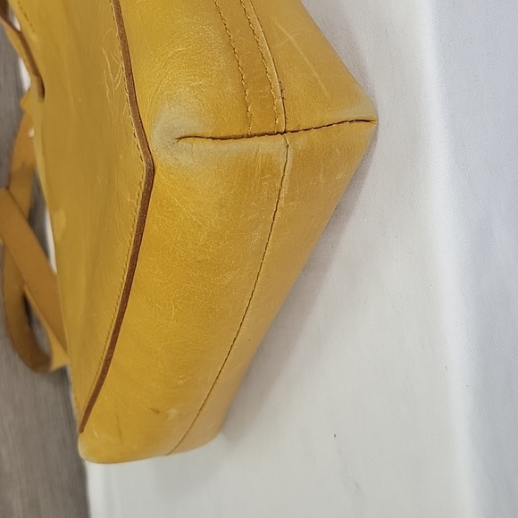 Madewell Small Leather Tote Shoulder Bag - Picture 9 of 13